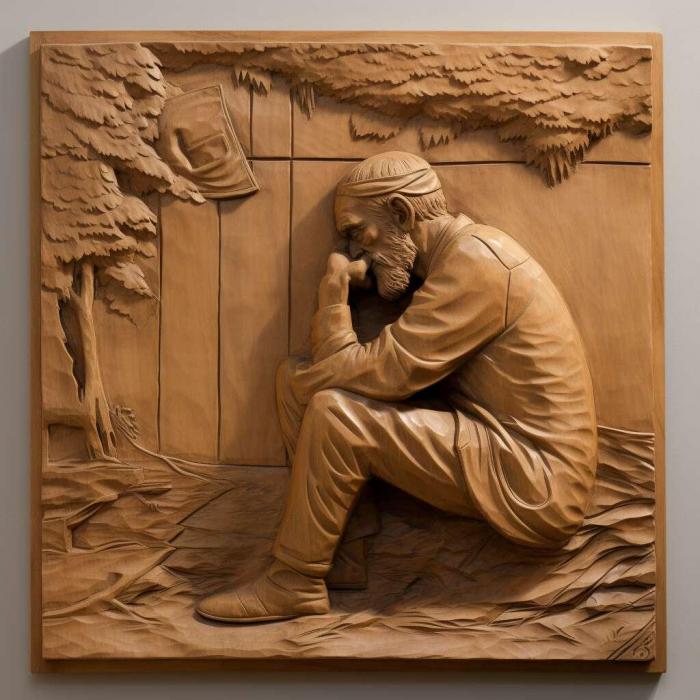 نموذج ثلاثي الأبعاد لآلة CNC 3D Art 